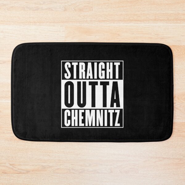 Item preview, Straight outta Chemnitz (white) designed and sold by VEB Ostladen.