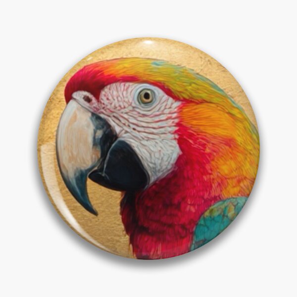 Item preview, Golden Tropical Macaw – Vibrant Parrot Artwork designed and sold by Studioderi.