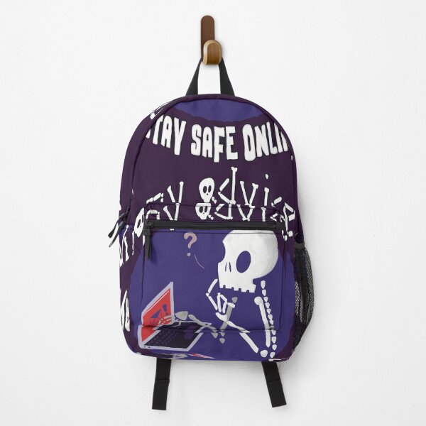 Item preview, Bony the Skeleton- stay safe online designed and sold by SmallBigDream.