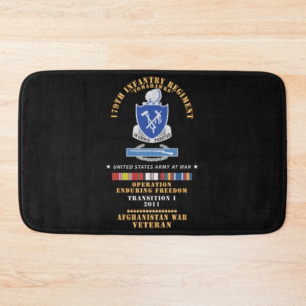 Item preview, Army - DUI - 179th Infantry Regiment - Tomahawks - Afghanistan - TRANSITION I - 2011 w CIB -  OIF - AFGHAN SVC X 300 designed and sold by Military Insignia Products.