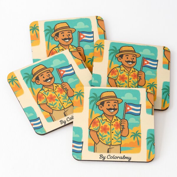 Item preview, Cuban Pride — Tropical Character By Coloralmy designed and sold by Coloralmy.