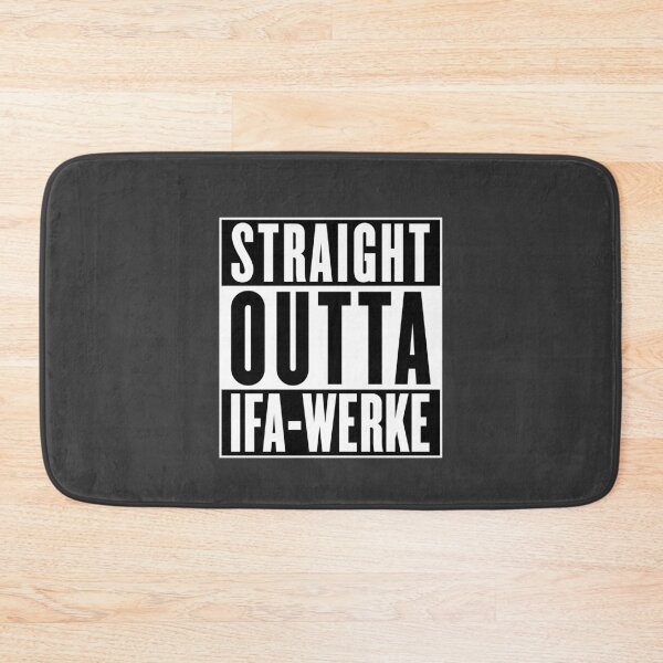 Item preview, Straight outta IFA works (black and white) designed and sold by VEB Ostladen.
