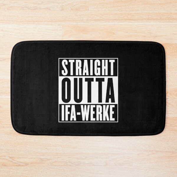 Item preview, Straight outta IFA-Werke (white) designed and sold by VEB Ostladen.