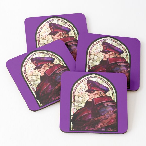 Item preview, Stained Glass M. Bison designed and sold by SchellStation.