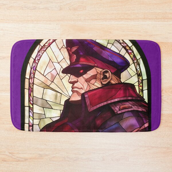 Item preview, Stained Glass M. Bison designed and sold by SchellStation.