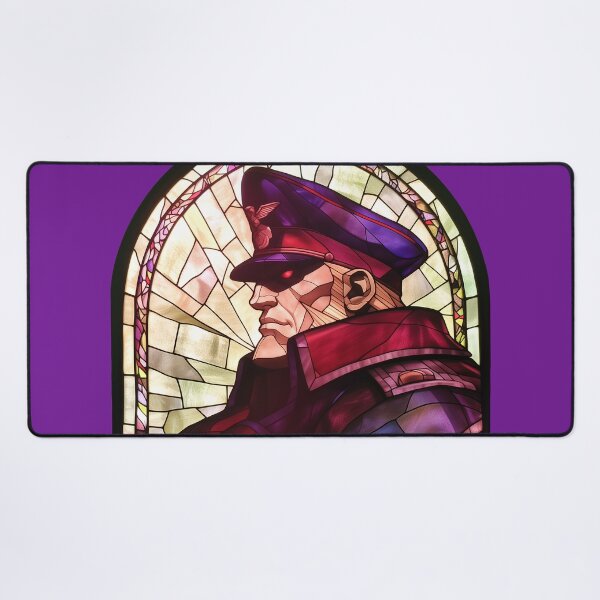 Item preview, Stained Glass M. Bison designed and sold by SchellStation.