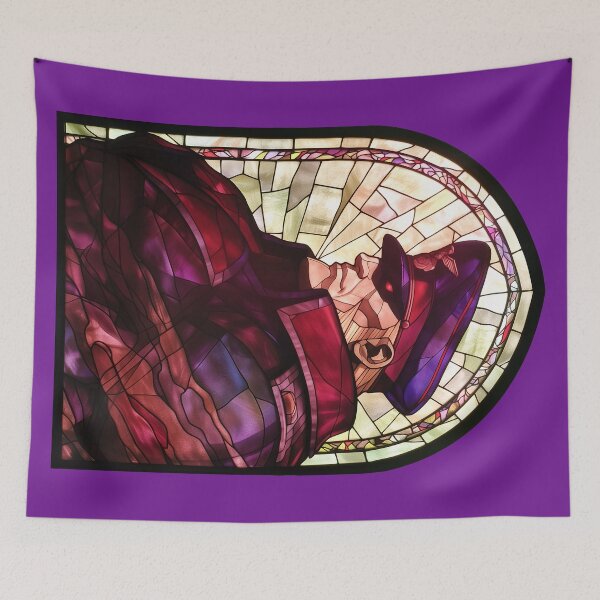Item preview, Stained Glass M. Bison designed and sold by SchellStation.