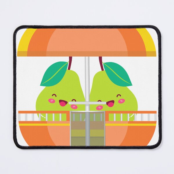 Item preview, Two Pears on a Carnival Ride designed and sold by Sailing Llamas.