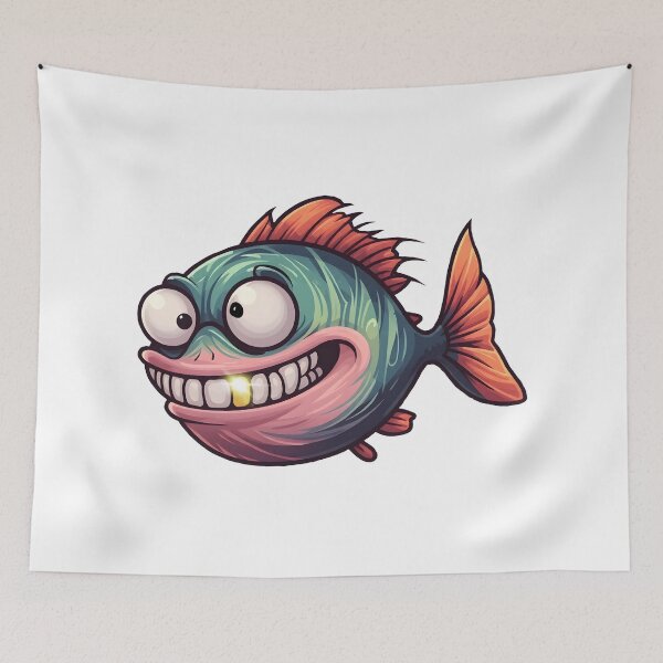 Item preview, Maddfishy1975 crazy fish MF75 #00009 designed and sold by maddfishy1975.