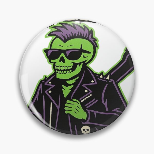Item preview, Too Ghoul for School Punk Rock Halloween Skeleton Design designed and sold by Rockbuster Merch.