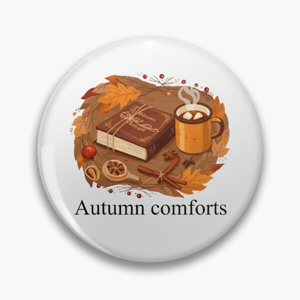Item preview, Warm Cozy Autumn Aesthetic Illustration on white designed and sold by designsoftinaa.
