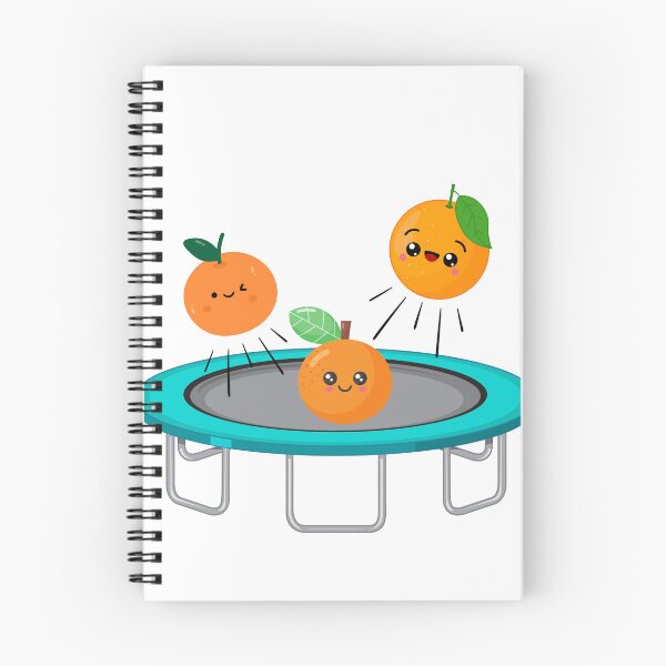 Item preview, Oranges jumping on a trampoline designed and sold by Sailing Llamas.