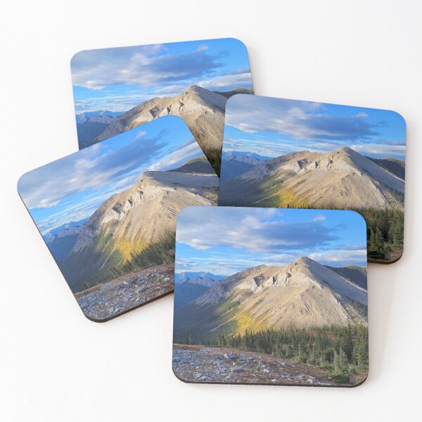 Item preview, Sunlit Mountain Peak and Shadowy Forest Valley designed and sold by MilesToHike.