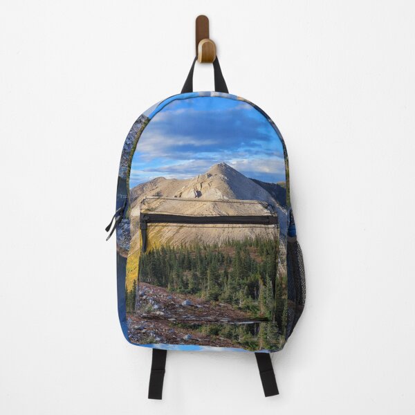 Item preview, Sunlit Mountain Peak and Shadowy Forest Valley designed and sold by MilesToHike.