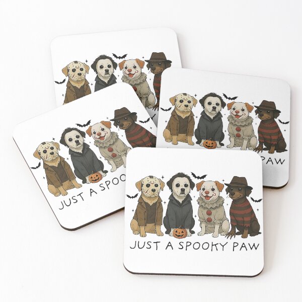 Item preview, Spooky Dogs in Halloween Costumes – Just a Spooky Paw designed and sold by SnapLabDesigns.