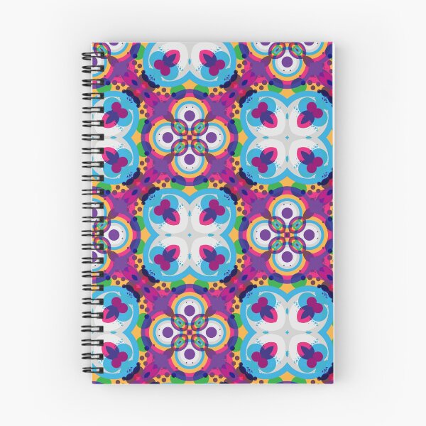 Item preview, kunterbunt rings blob seamless colorful repeat pattern designed and sold by Abrahamjrnd.
