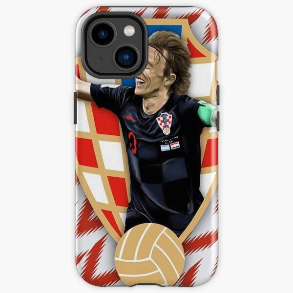 Luka Modric von Real Madrid und Kroatien Nationalmannschaft iPhone Robuste Hülle