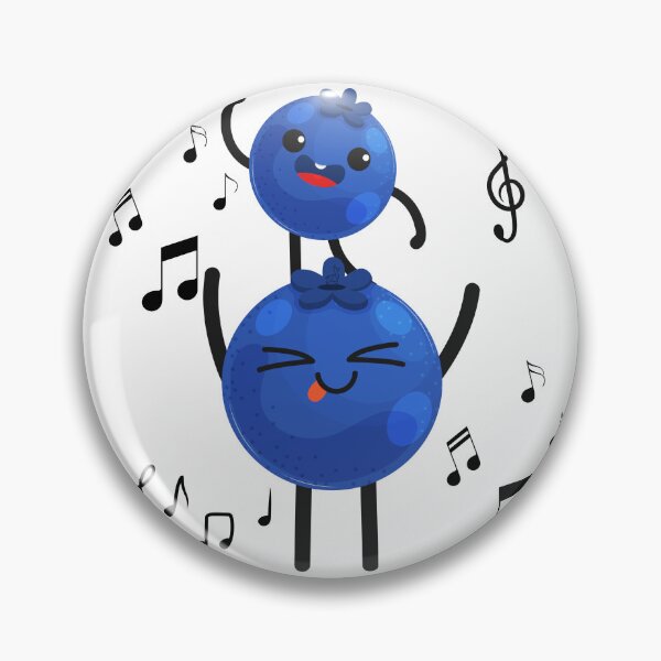 Item preview, Blueberries dancing to music designed and sold by Sailing Llamas.