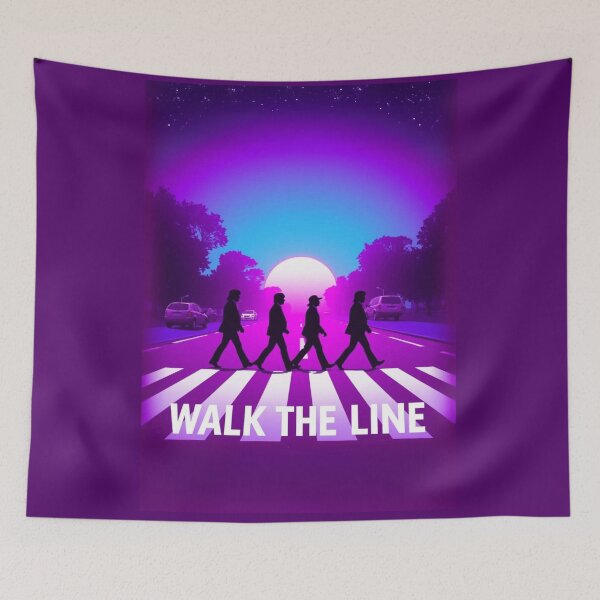 Item preview, Neon Crosswalk Dreams – Vaporwave Cityscape Remix designed and sold by The Digital Compass.