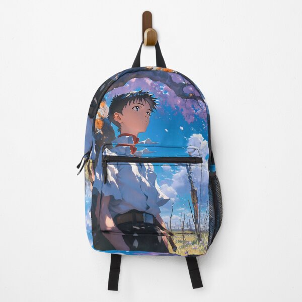 Artikelvorschau, Shinji Ikari Neon Genesis Evangelion Anime Sakura Stille Kontemplation entworfen und verkauft von earlobejerk.