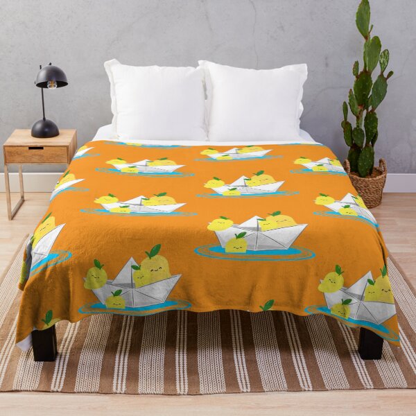 Item preview, Lemons on a paper boat designed and sold by Sailing Llamas.
