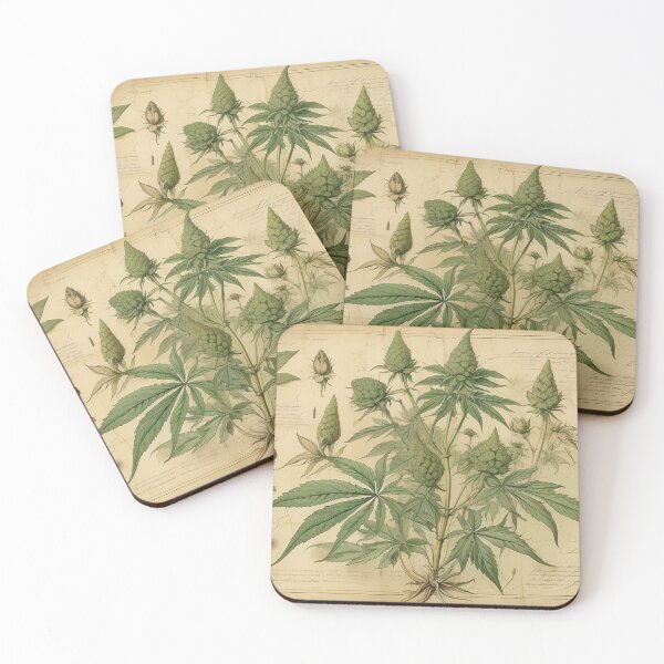 Item preview, Vintage Botanical Illustration – Cannabis Sativa designed and sold by Antik by Schulz.