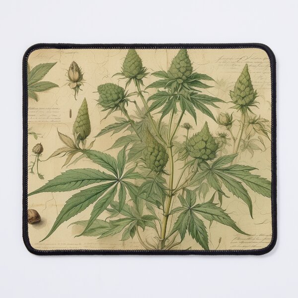 Item preview, Vintage Botanical Illustration – Cannabis Sativa designed and sold by Antik by Schulz.