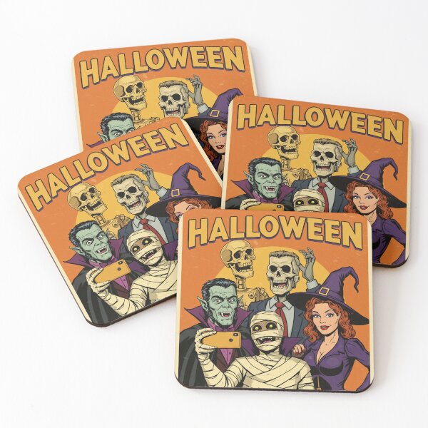 Item preview, Retro Halloween Party designed and sold by JonelleTshirts.