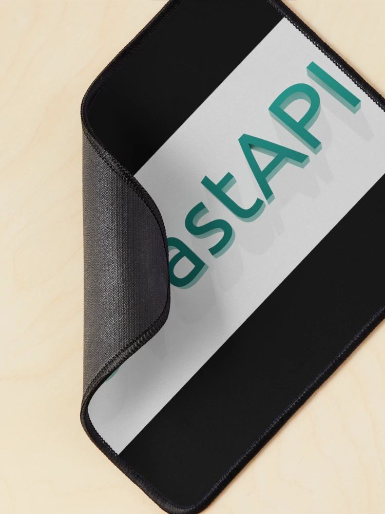 Thumbnail 2 of 5, Mouse Pad, FastAPI designed and sold by skoolsarecool.