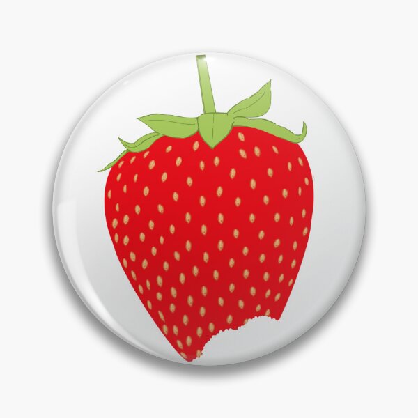 Item preview, Bitten Strawberry  designed and sold by TheWeirdArt01.
