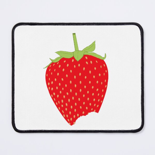 Item preview, Bitten Strawberry  designed and sold by TheWeirdArt01.