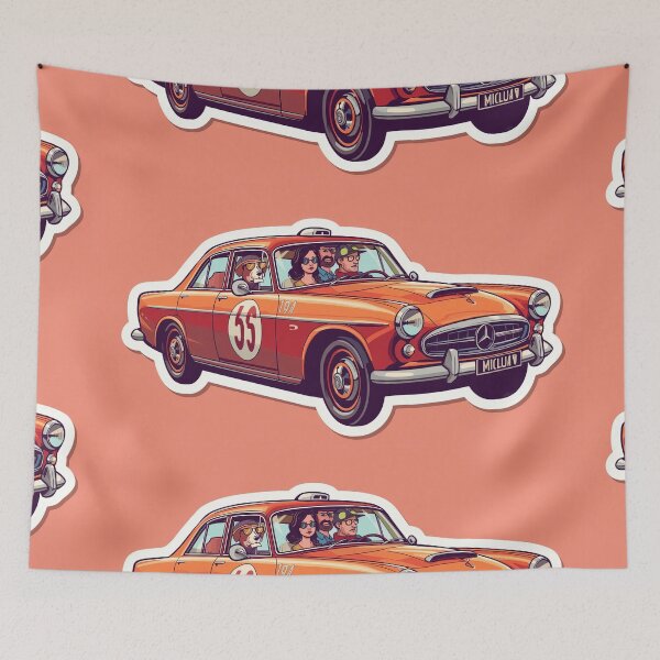 Item preview, VINTAGE RACING CAR n.03 designed and sold by GrafikArtNew.