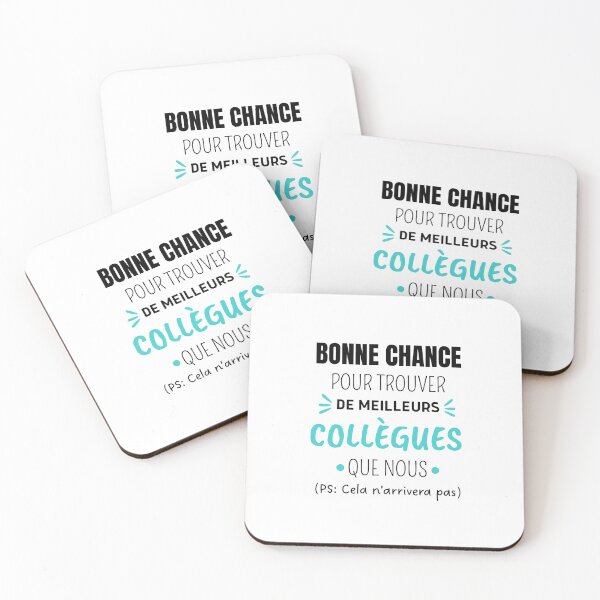 Item preview, Humor Departure Colleague Work French designed and sold by My French Touch.