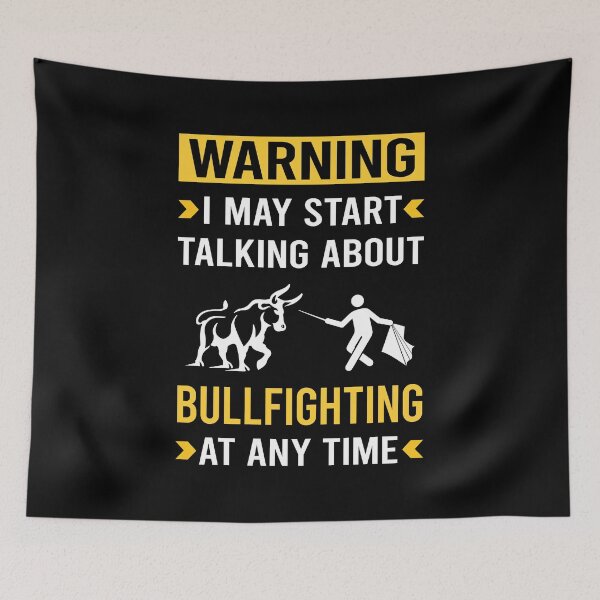 Item preview, Warning Bullfighting Bullfight Bullfighter designed and sold by nguyentanshop.
