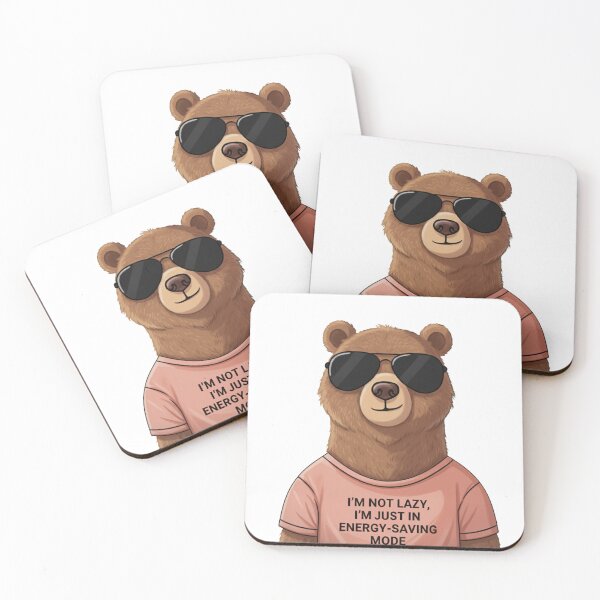 Item preview, Lazy Bear designed and sold by VectorRefuge.