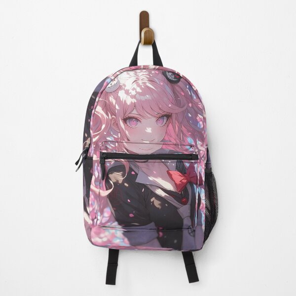 Item preview, Junko Enoshima Danganronpa Anime Sakura Blossom Twin Tails Mischief designed and sold by earlobejerk.