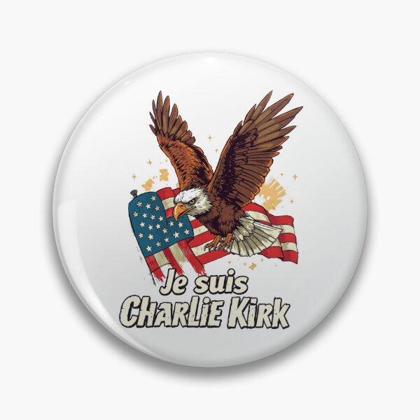 Item preview, Je suis Charlie Kirk  designed and sold by Rayzilla79.