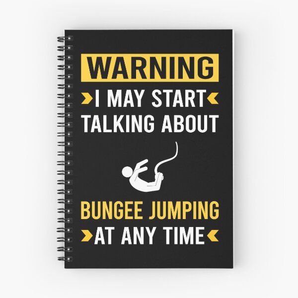 Item preview, Warning Bungee Jumping Jump Jumper designed and sold by Maxxamus.