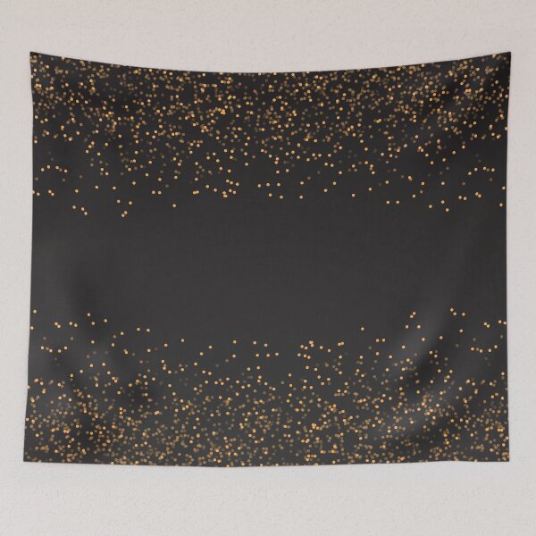Item preview, Golden Metallic Glitter Print designed and sold by SoccaTamam.