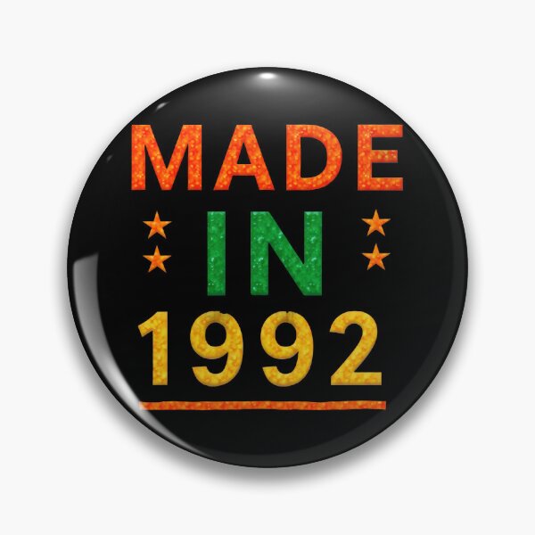 Item preview, Made In 1992 - Retro Birthday Tee designed and sold by slickywitty.
