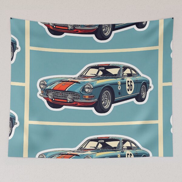 Item preview, VINTAGE RACING CAR n.04 designed and sold by GrafikArtNew.
