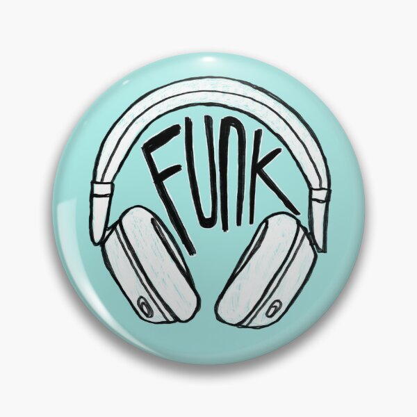 Item preview, Headphones funk music designed and sold by badlydrawnbabe.