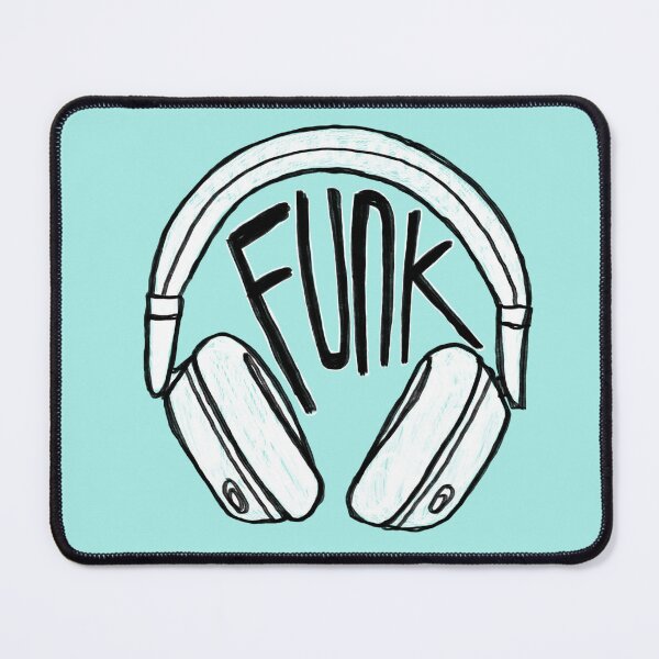 Item preview, Headphones funk music designed and sold by badlydrawnbabe.