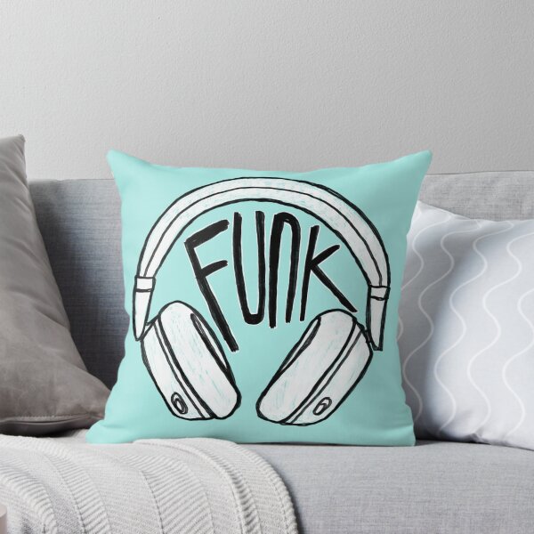 Item preview, Headphones funk music designed and sold by badlydrawnbabe.