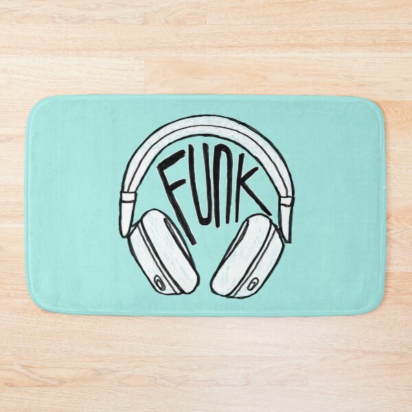 Item preview, Headphones funk music designed and sold by badlydrawnbabe.