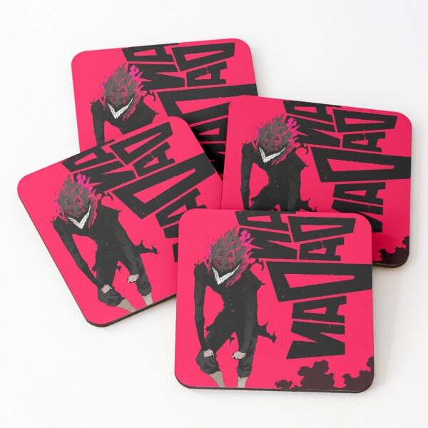 Item preview, Okarun Silhouette Dandadan Anime Red Horror Statement designed and sold by earlobejerk.