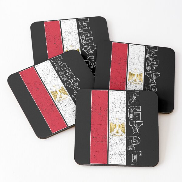 Item preview, Grunge Egypt Flag – Distressed Vintage Egyptian Flag Design | Black Text designed and sold by PearlMoonGrapes.