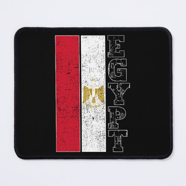 Item preview, Grunge Egypt Flag – Distressed Vintage Egyptian Flag Design | Black Text designed and sold by PearlMoonGrapes.