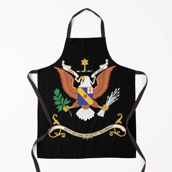 Item preview, Army - Regimental Colors - 52nd Infantry Regiment  - FORTIS ET CERTUS X 300 designed and sold by Military Insignia Products.
