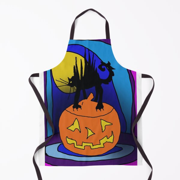 Item preview, Cat On A Pumpkin designed and sold by bloomingvine.